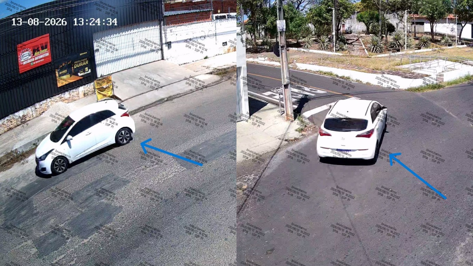 Carro de estudante é roubado próximo a faculdade e recuperado 40 minutos depois na Zona Sul de Teresina