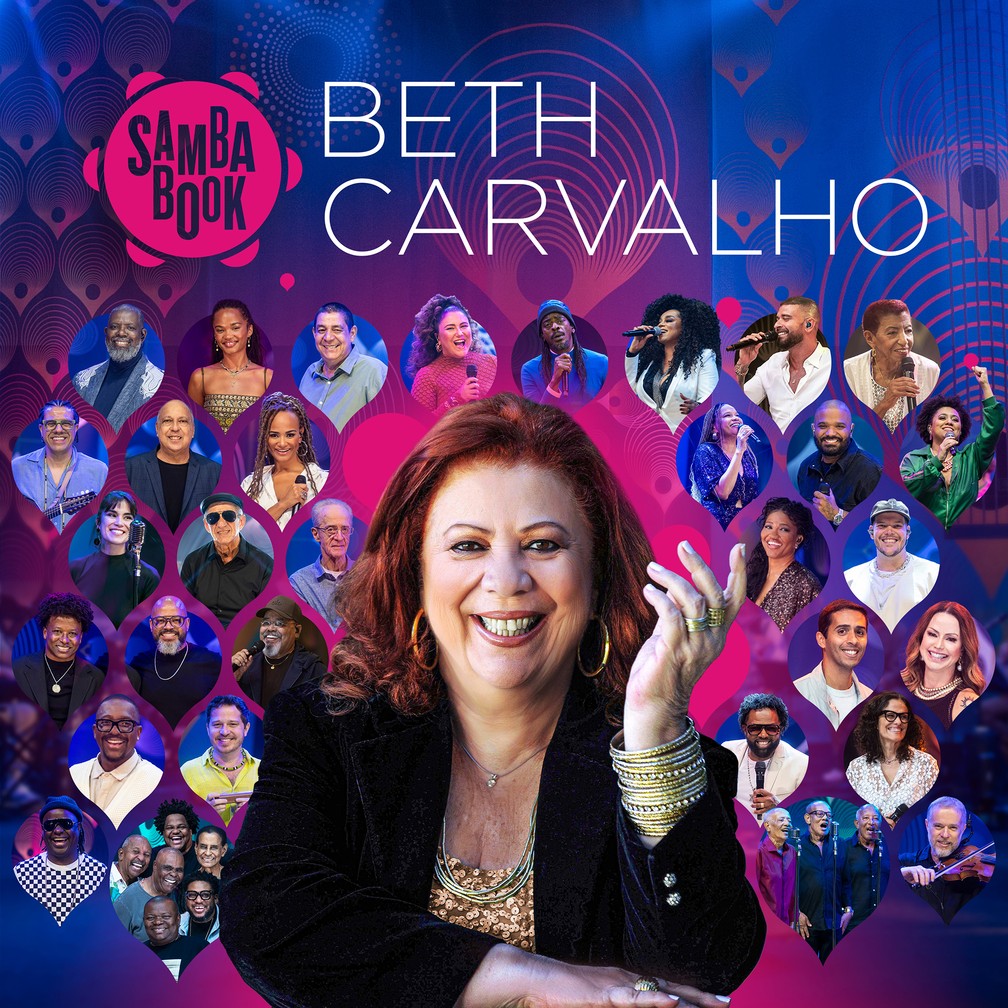 Capa do álbum ‘Sambabook Beth Carvalho’ — Foto: Washington Possato