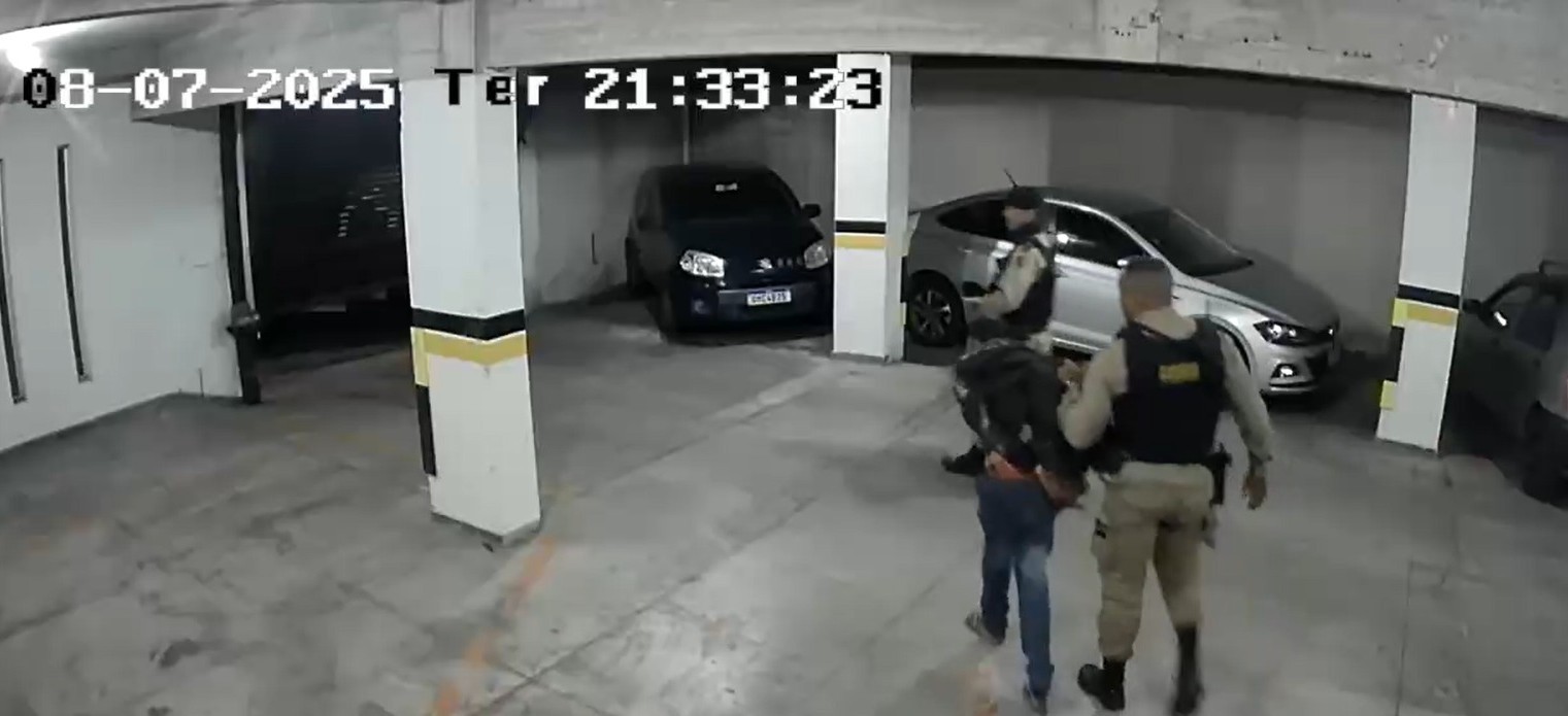 Criminoso é preso ao furtar bicicleta em garagem de condomínio