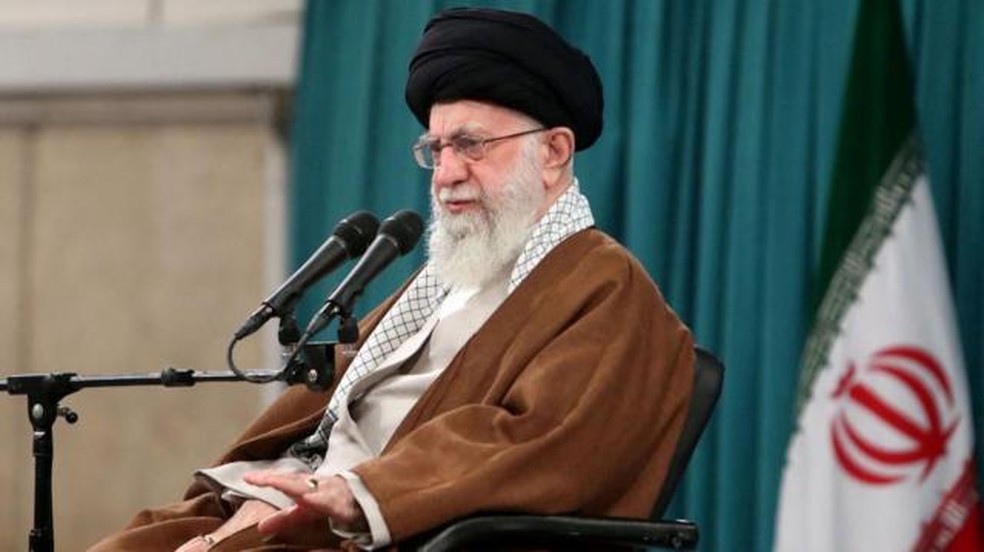 Ali Khamenei é o líder supremo do Irã — Foto: Reuters