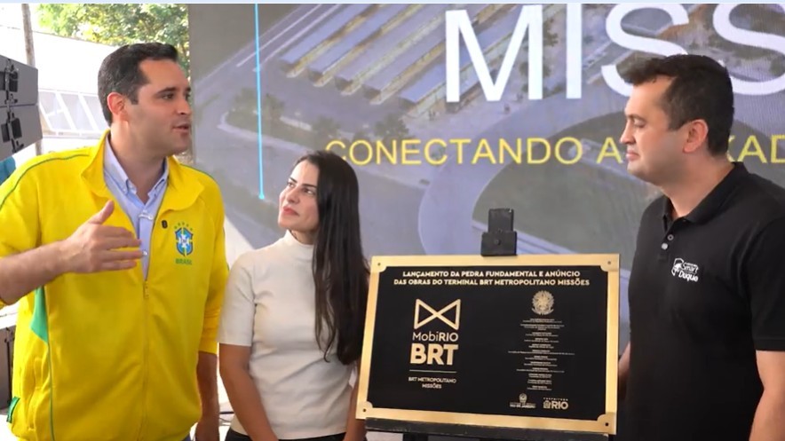 Prefeitura do Rio lança obra de terminal que vai ampliar integração do BRT com a Baixada Fluminense