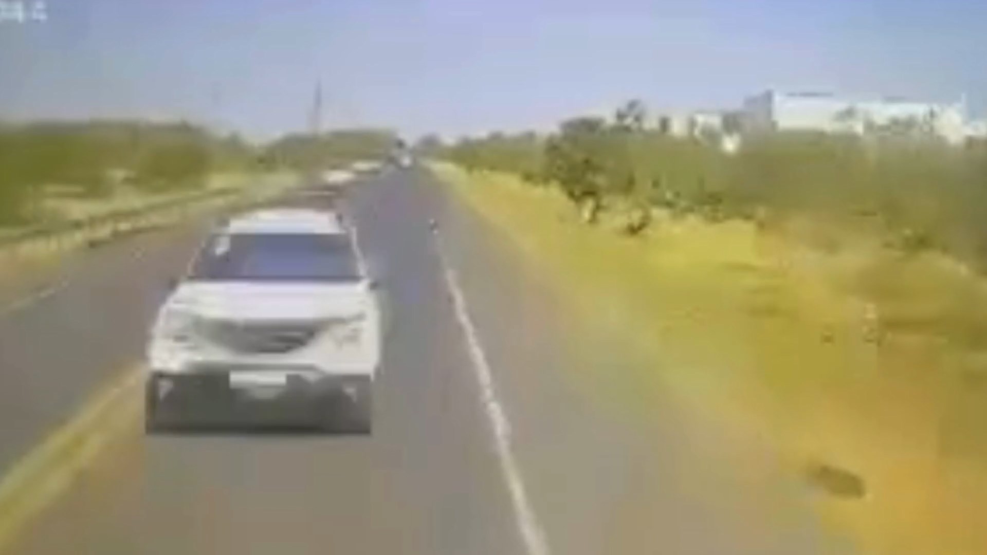 Vídeo mostra momento em que carro invadiu pista contrária e bateu contra caminhão em acidente na MGC-452