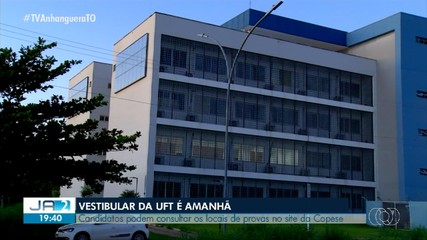 Provas do vestibular da UFT serão aplicadas neste domingo (17)