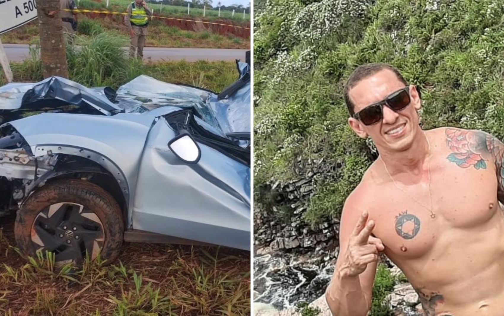 Empresário morre em acidente na GO-070 