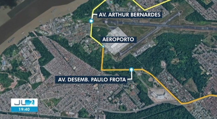 Avenida Júlio César, em Belém, será interditada nesta quarta-feira, 29, para conclusão de passarela