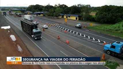 Rodovias da TO ficam movimentadas nos próximos dias