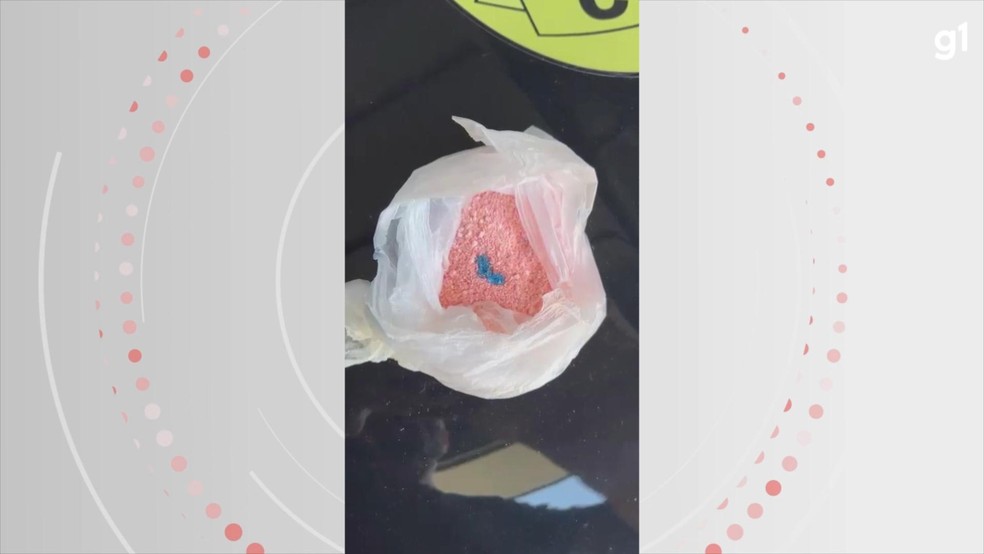 Polícia apreende cocaína cor-de-rosa em São Sebastião do Caí — Foto: Polícia Civil