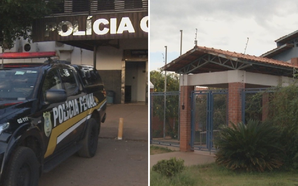 Aluno é esfaqueado na porta de escola em Valparaíso de Goiás — Foto: Reprodução/TV Anhanguera