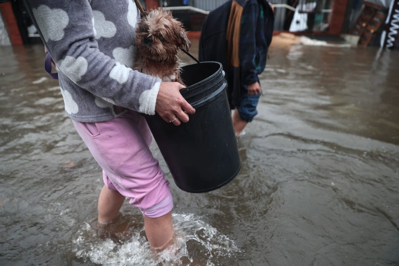 Chuva no RS deixa dois mortos, um desaparecido e 2,2 mil fora de casa 