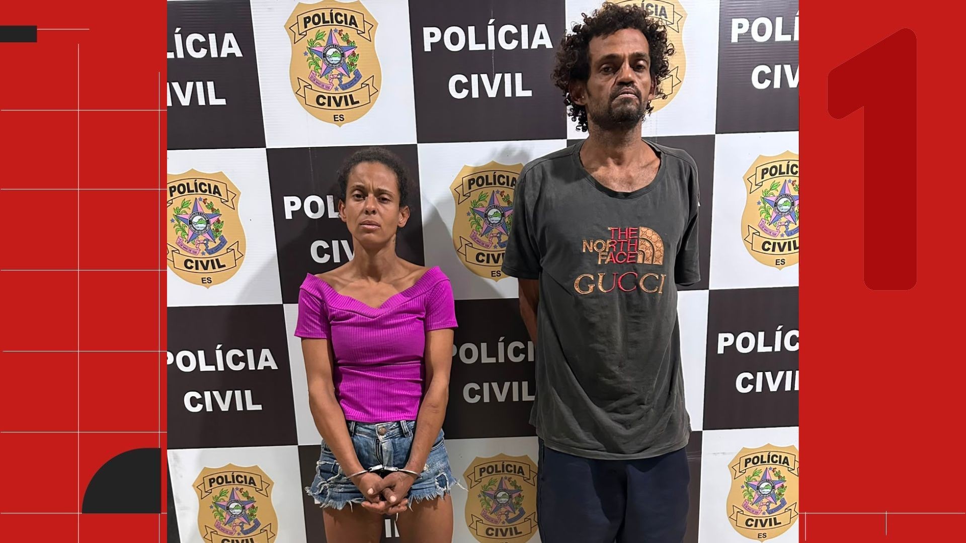 Casal é preso suspeito de roubar e matar idoso de 75 anos em Marataízes