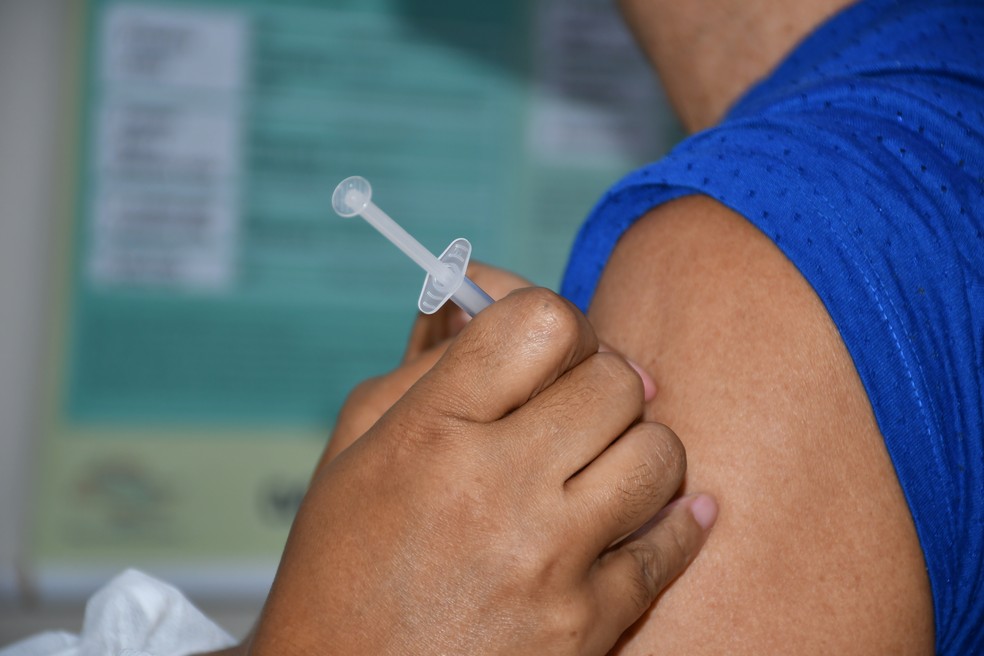 Vacina contra gripe está disponível para pessoas acima de 6 meses de idade — Foto: Marcos Sanches/Secom