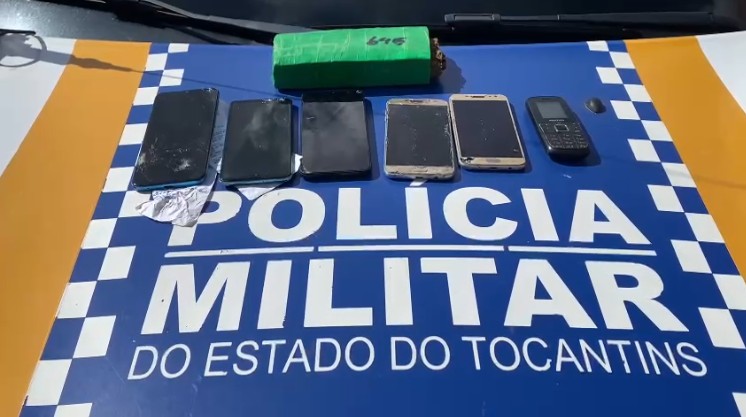 Suspeito de tráfico é preso com maconha e seis celulares dentro de sacola em Araguaína