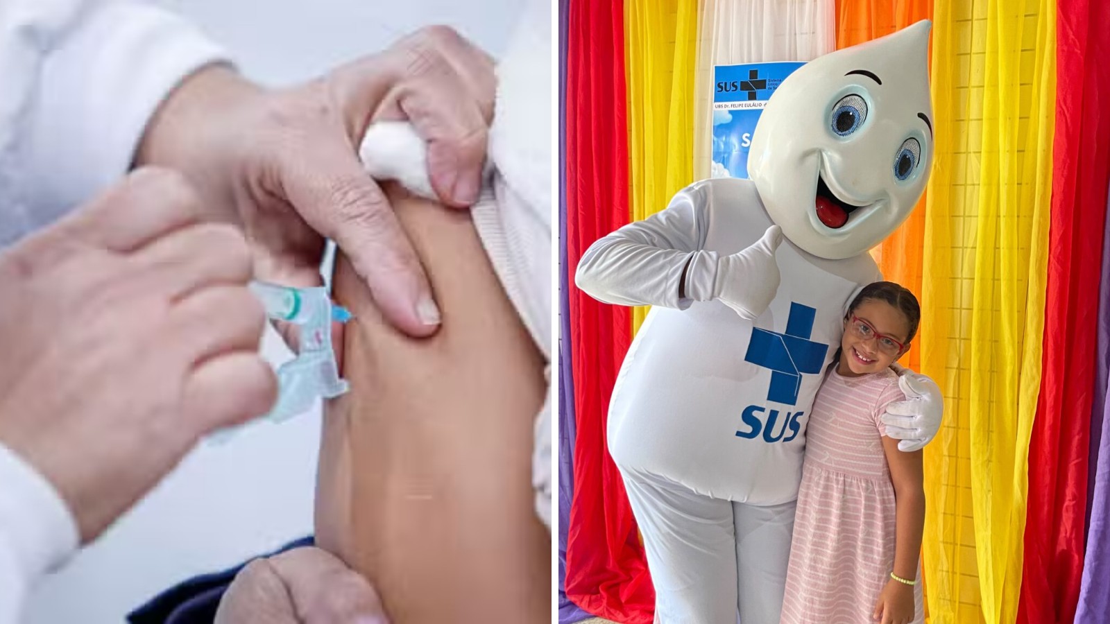 Vacinação gratuita tem presença do Zé Gotinha e atividades para crianças no sábado (17) em Teresina
