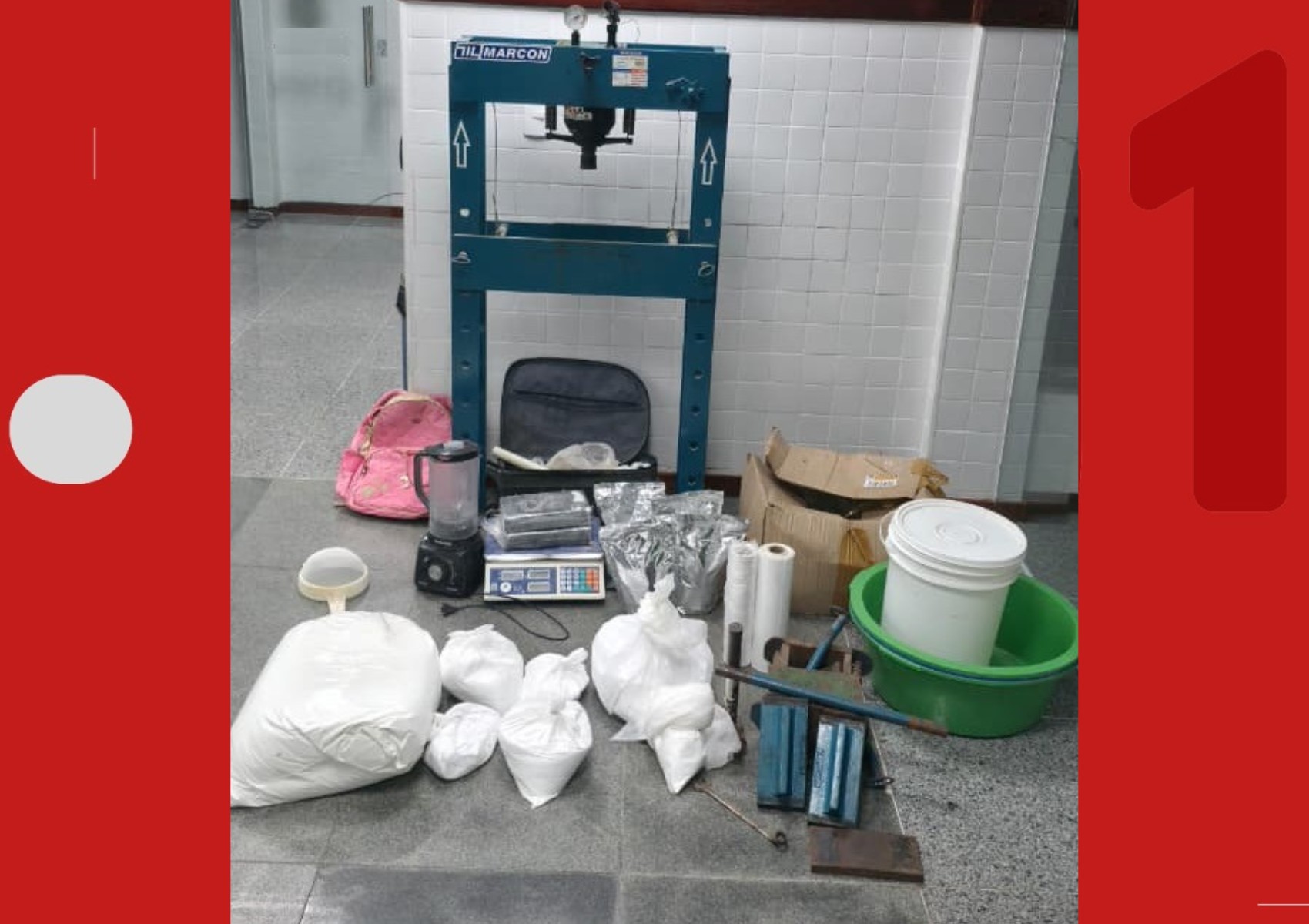 Homem é preso suspeito de tráfico de drogas no interior da Bahia; 46 kg de cocaína foram apreendidos 