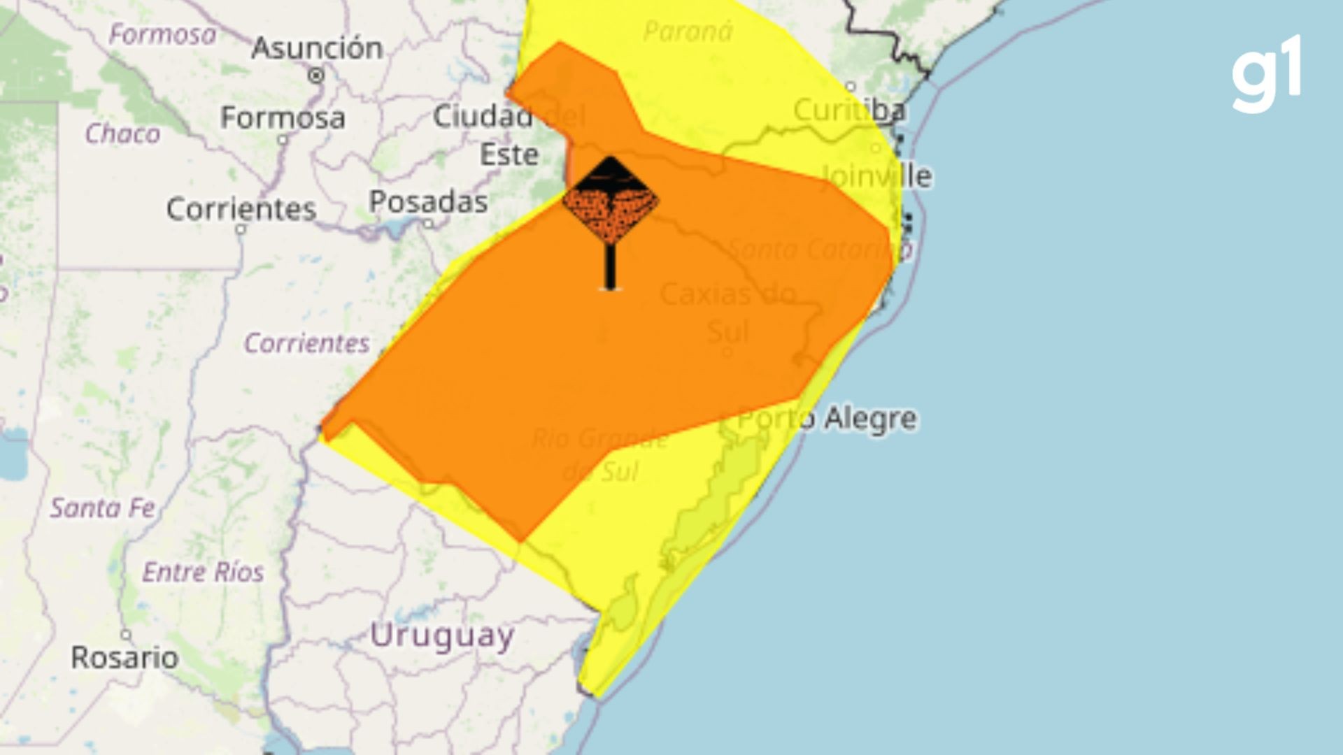 Vai chover na terça-feira de Carnaval? Inmet emite aviso para tempestade no RS