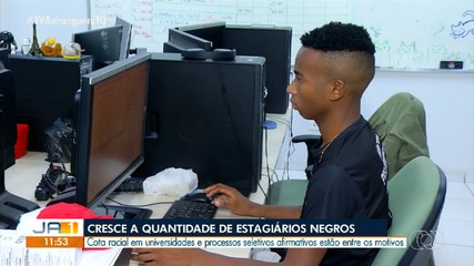 Cresce número de estagiários negros no Brasil