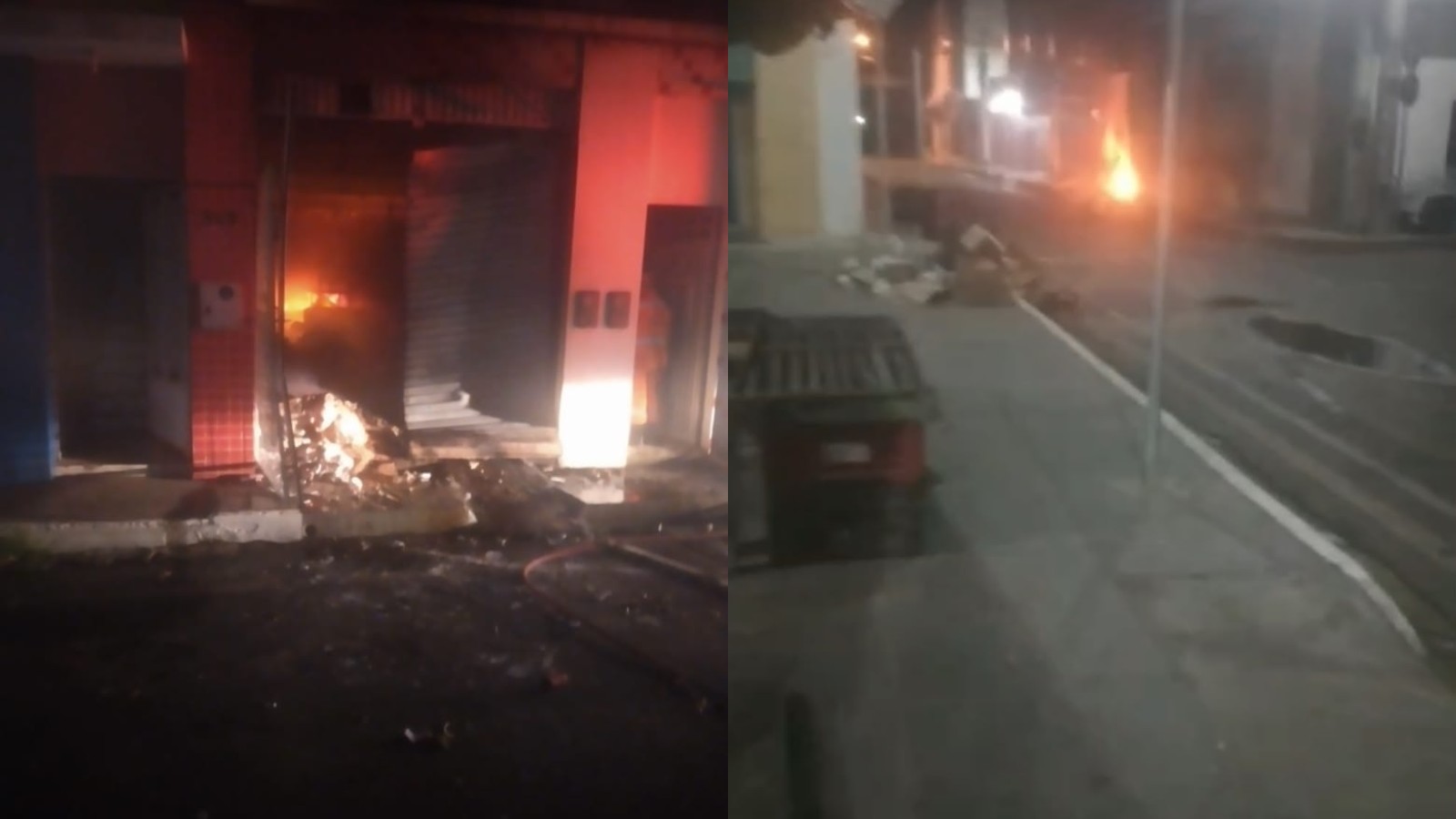 Incêndio atinge depósito de bebidas no Norte do Piauí
