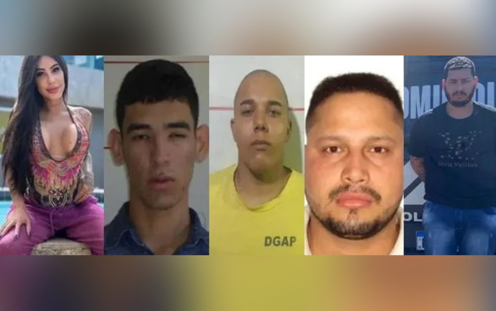 Da esquerda para a direita: Yeda Freitas, Antonio Luiz, Mateus Barbosa, José Camilo e Getúlio Júnior — Foto: Reprodução