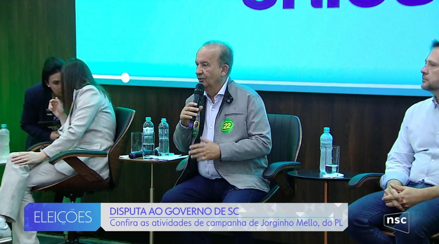 Eleições 2026 em SC: Jorginho Mello reúne com lideranças empresariais e representantes do agronegócio