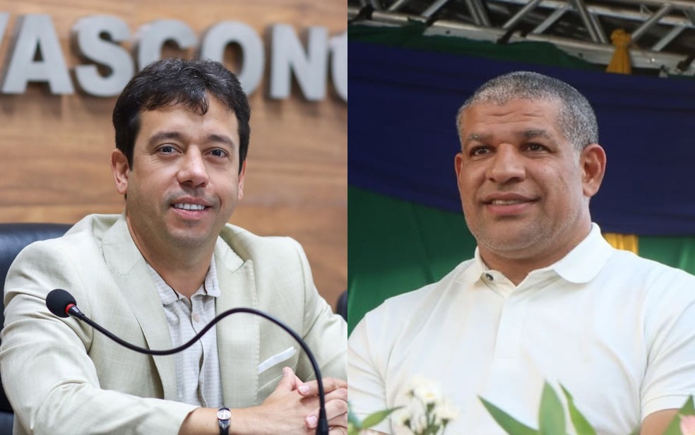 Vereadores de Ipojuca Flávio do Cartório (PSD) e Professor Eduardo (PSD) — Foto: Reprodução/Instagram