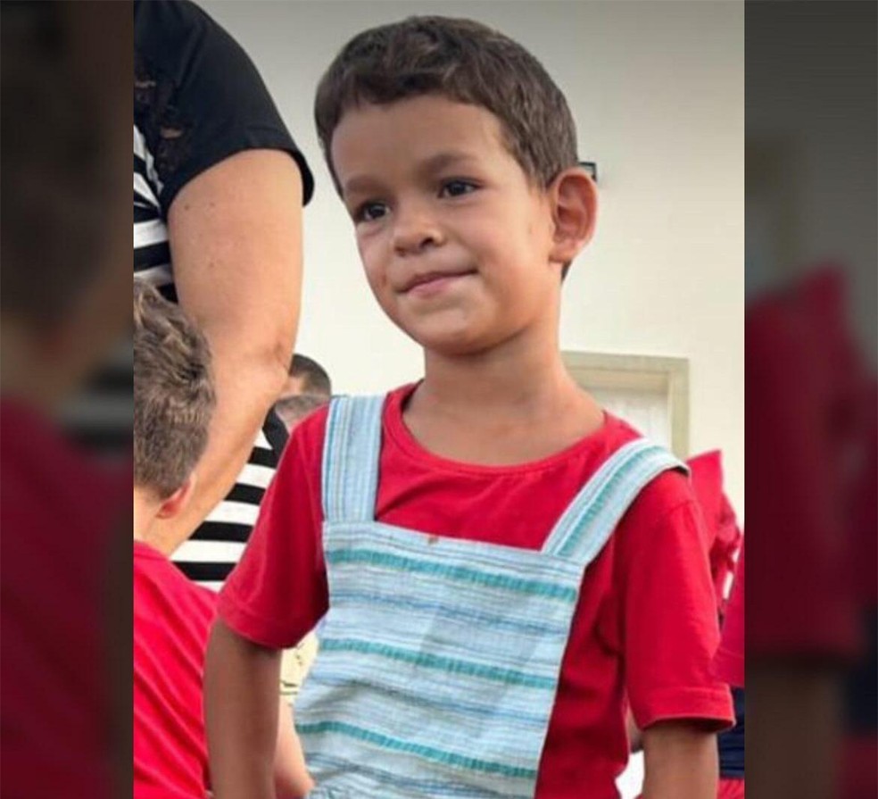Arthur se afogou enquanto brincava com outras crianças — Foto: Reprodução