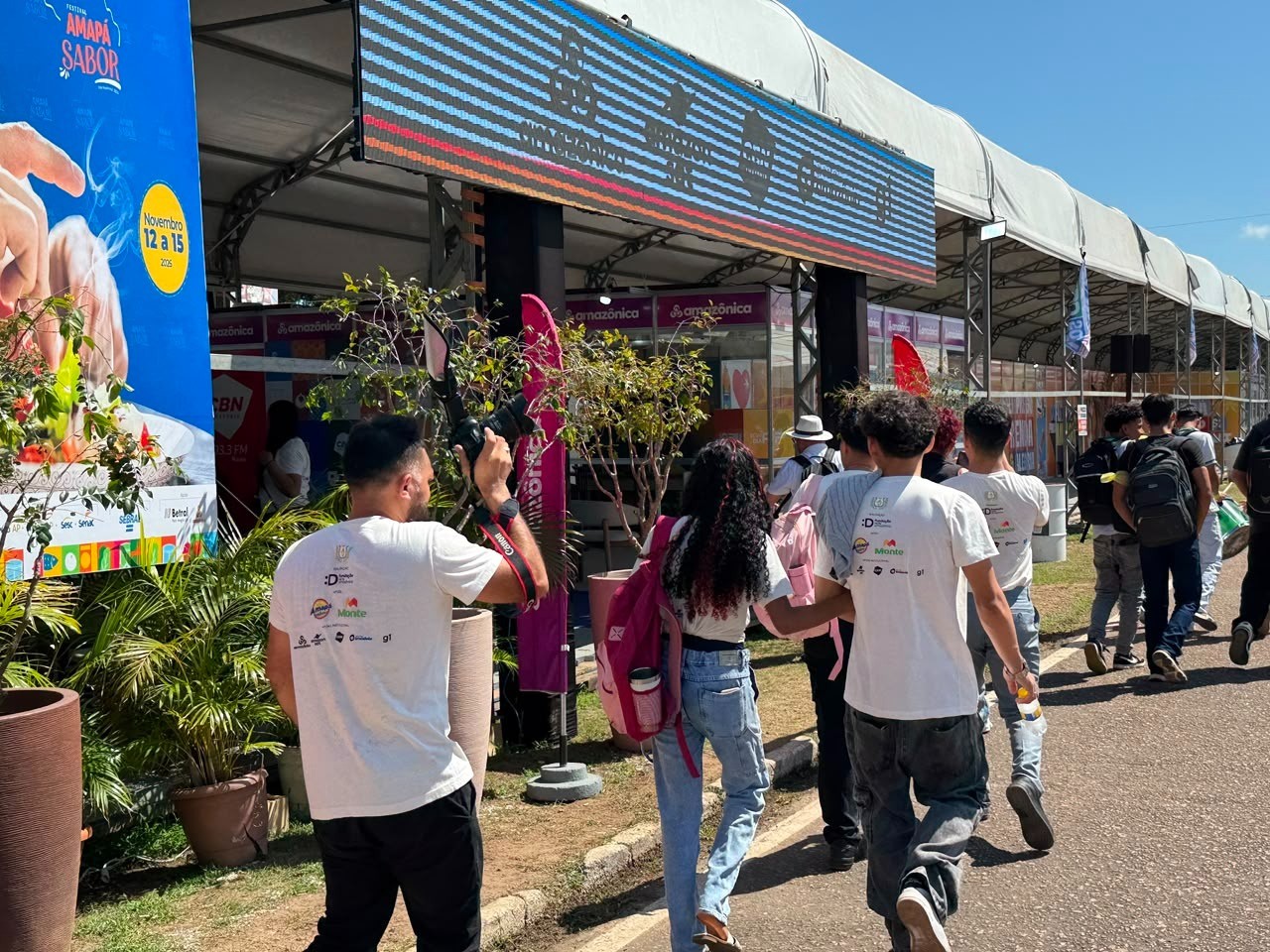 'Experiência bem top': estudantes participam de passeio interativo na Expofeira do Amapá