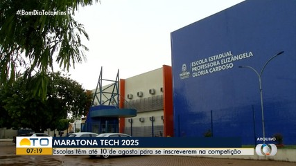 Inscrições de estudantes para Maratona Tech 2025 seguem até 10 de agosto