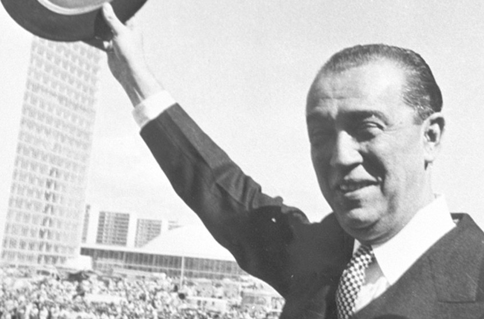 Juscelino Kubitschek, presidente do Brasil de 1956 a 1961 — Foto: Arquivo público/DF