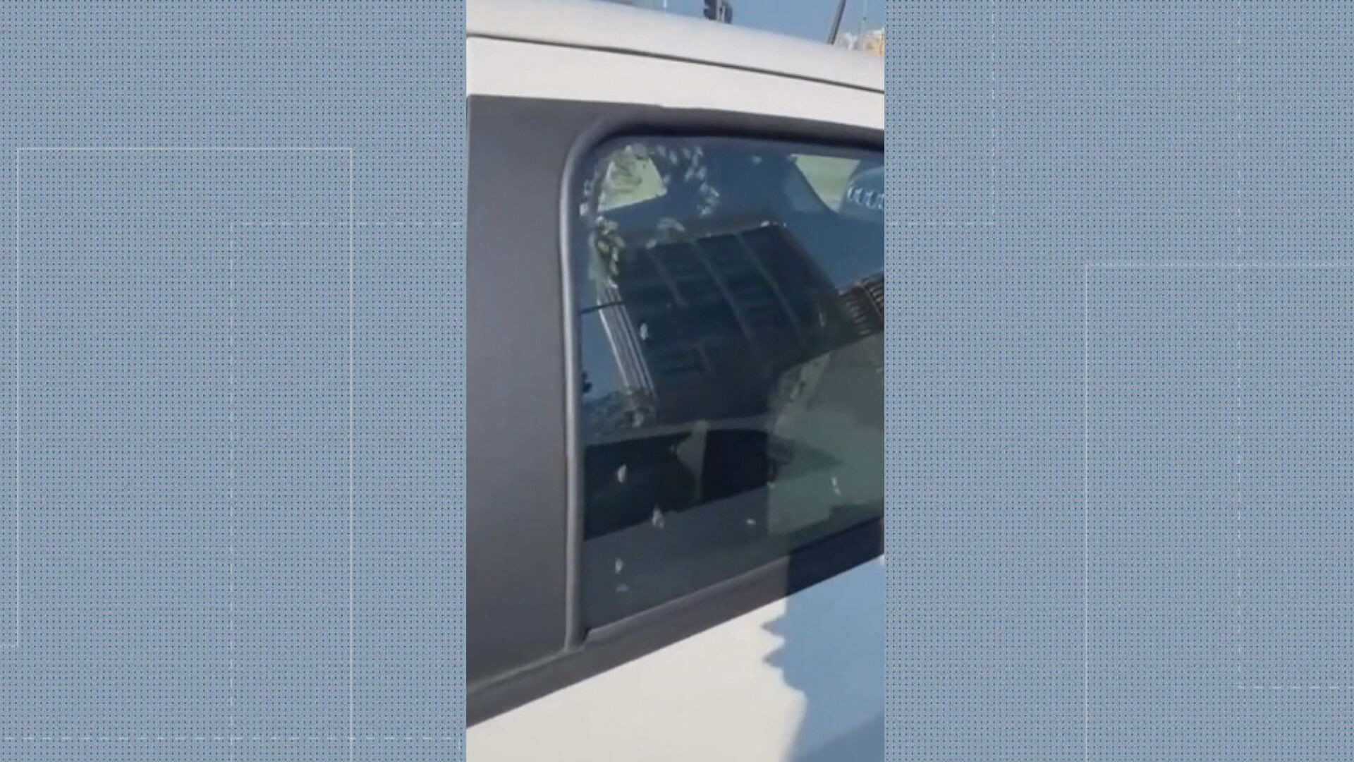 Motorista tem carro invadido por abelhas na Avenida das Américas