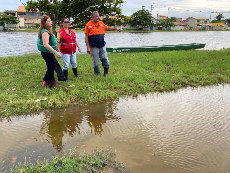 Lagoa de Grussaí é monitorada de forma permanente por agentes da Prefeitura de São João da Barra