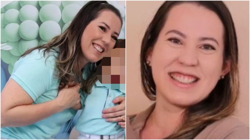 A psicóloga Karine Gonçalves Luciano de Barros, de 37 anos, foi morta a tiros em frente a uma escola em Missão Velha, no Ceará. O ex-marido dela é suspeito do crime. — Foto: Instagram/ Reprodução