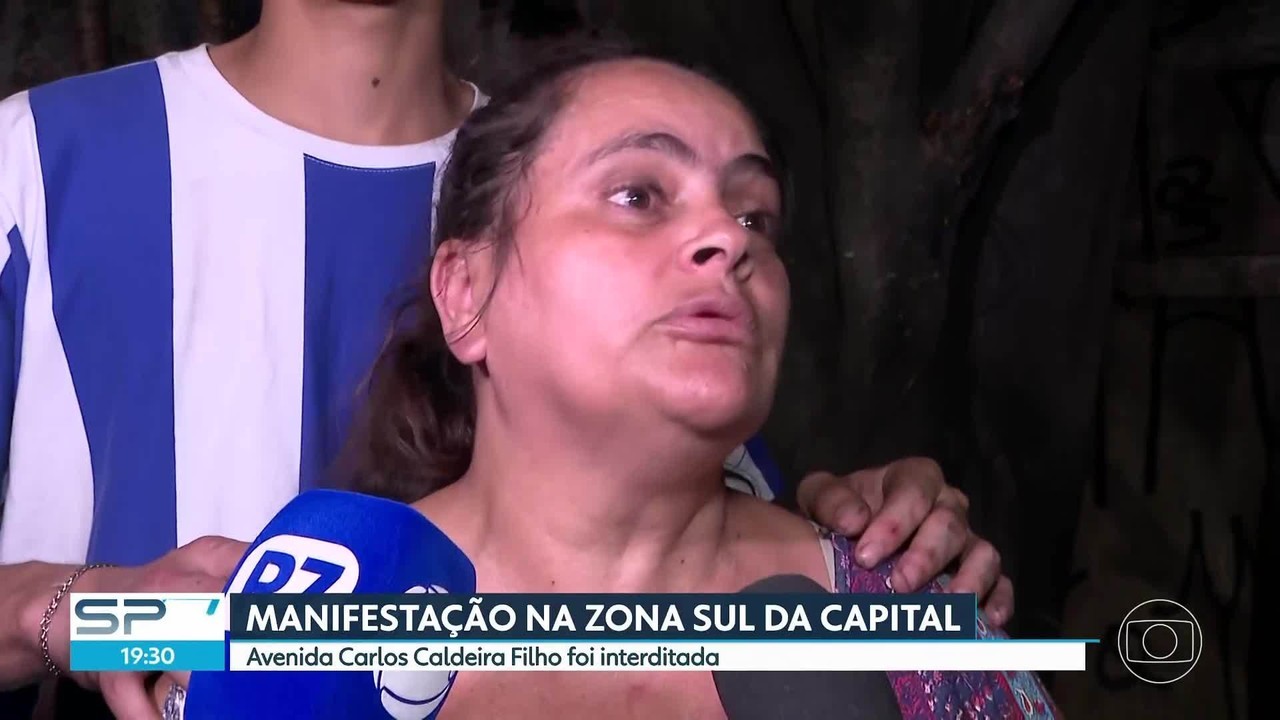 Moradores protestam na Zona Sul de SP após morte de jovem durante ação da PM