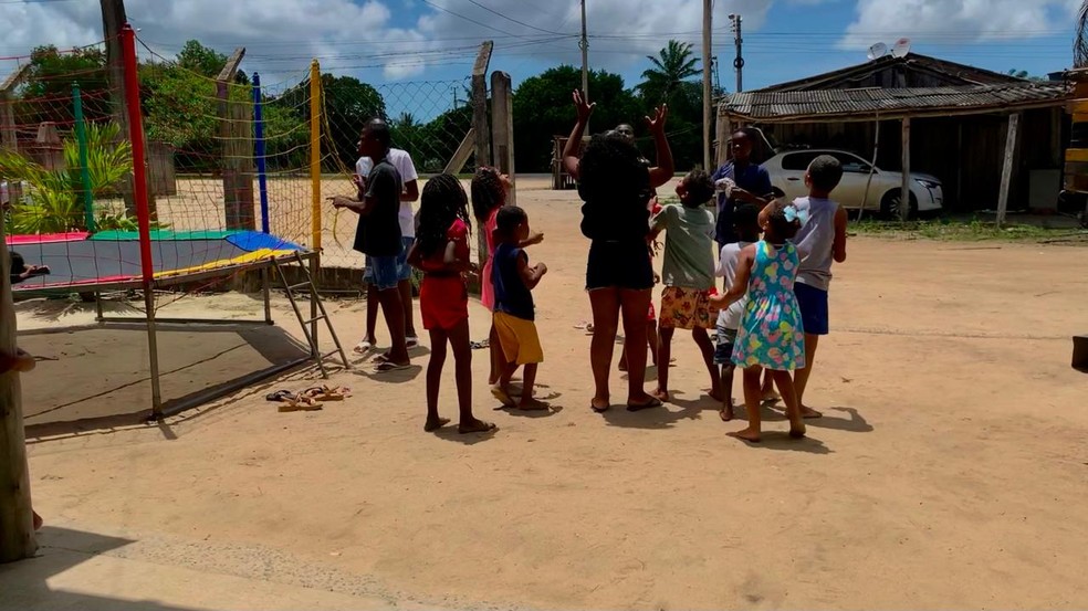 Projeto leva vacinação para crianças e adolescentes em territórios quilombolas no Norte do Espírito Santo. — Foto: Sesa/ES