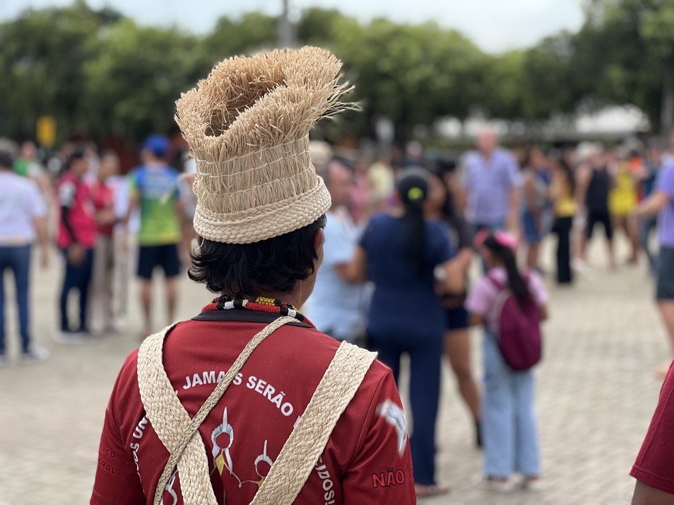 Indígenas Warao em Boa Vista: linguagem Warao é a mais falada no RN — Foto: Caíque Rodrigues/g1 RR