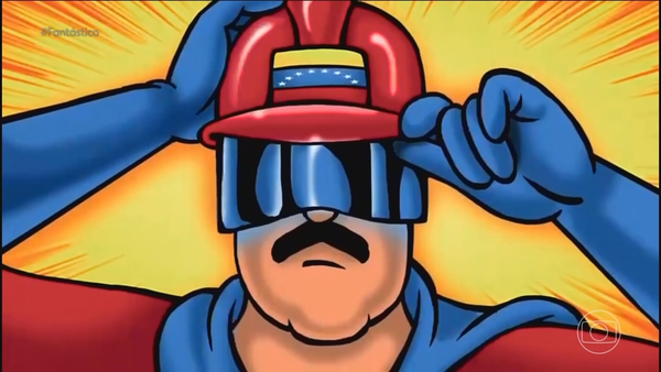 'Superbigode': como Maduro usou TV estatal para virar desenho animado em luta contra EUA