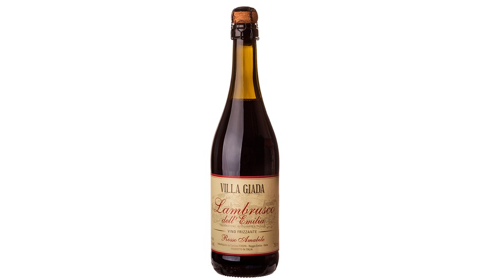 Tradicional lambrusco italiano na vers&atilde;o tinta. &mdash; Foto: Divulga&ccedil;&atilde;o