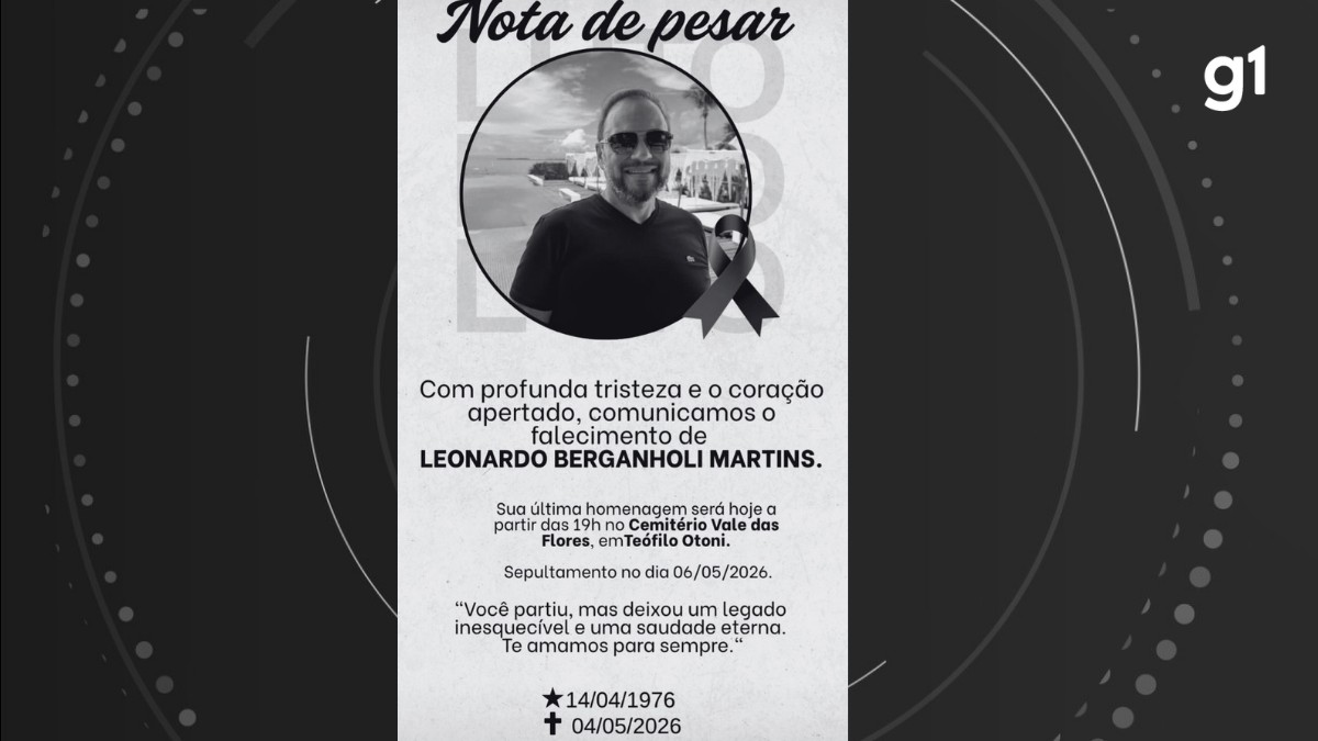 Corpo de empresário morto em queda de avião em BH será velado em Teófilo Otoni