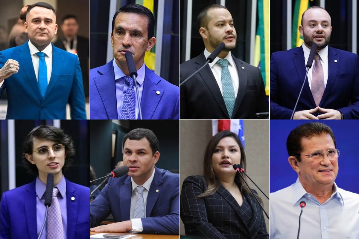 Veja como fica a bancada do AM na Câmara dos Deputados a partir de 2027 