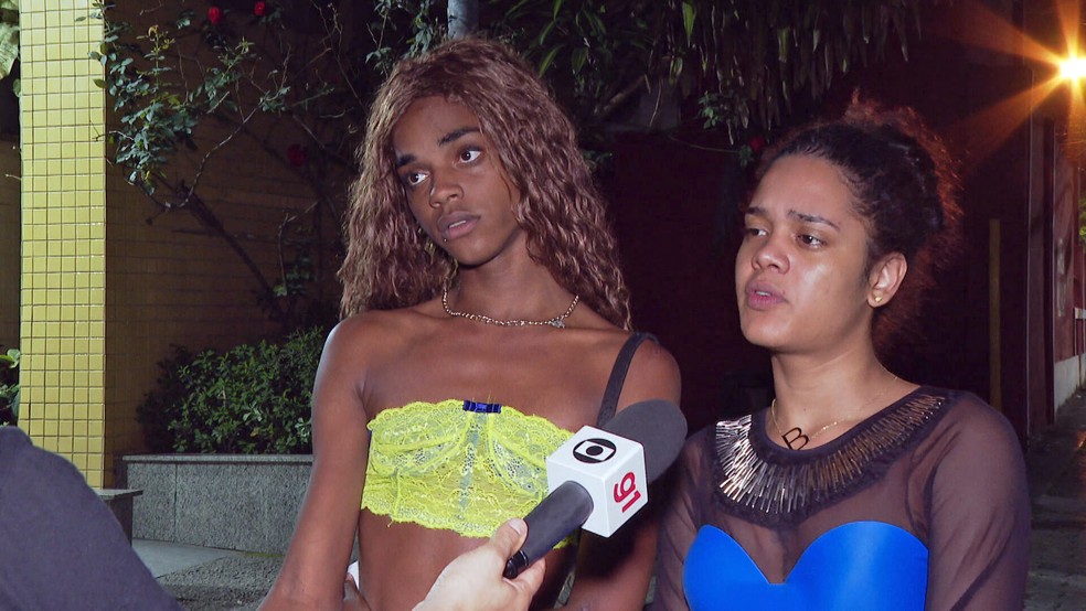 Gabrielle e Beatriz — Foto: Reprodução/TV Globo