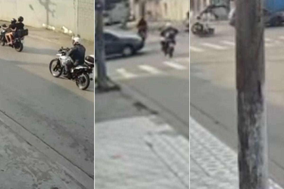 Soldado da PM morre após acidente de moto durante tentativa de abordagem no litoral de SP; VÍDEO