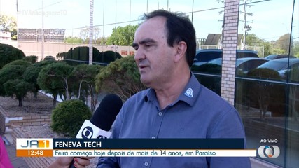 Feira de Negócios e Tecnologia de Paraíso inicia nesta terça-feira (20)