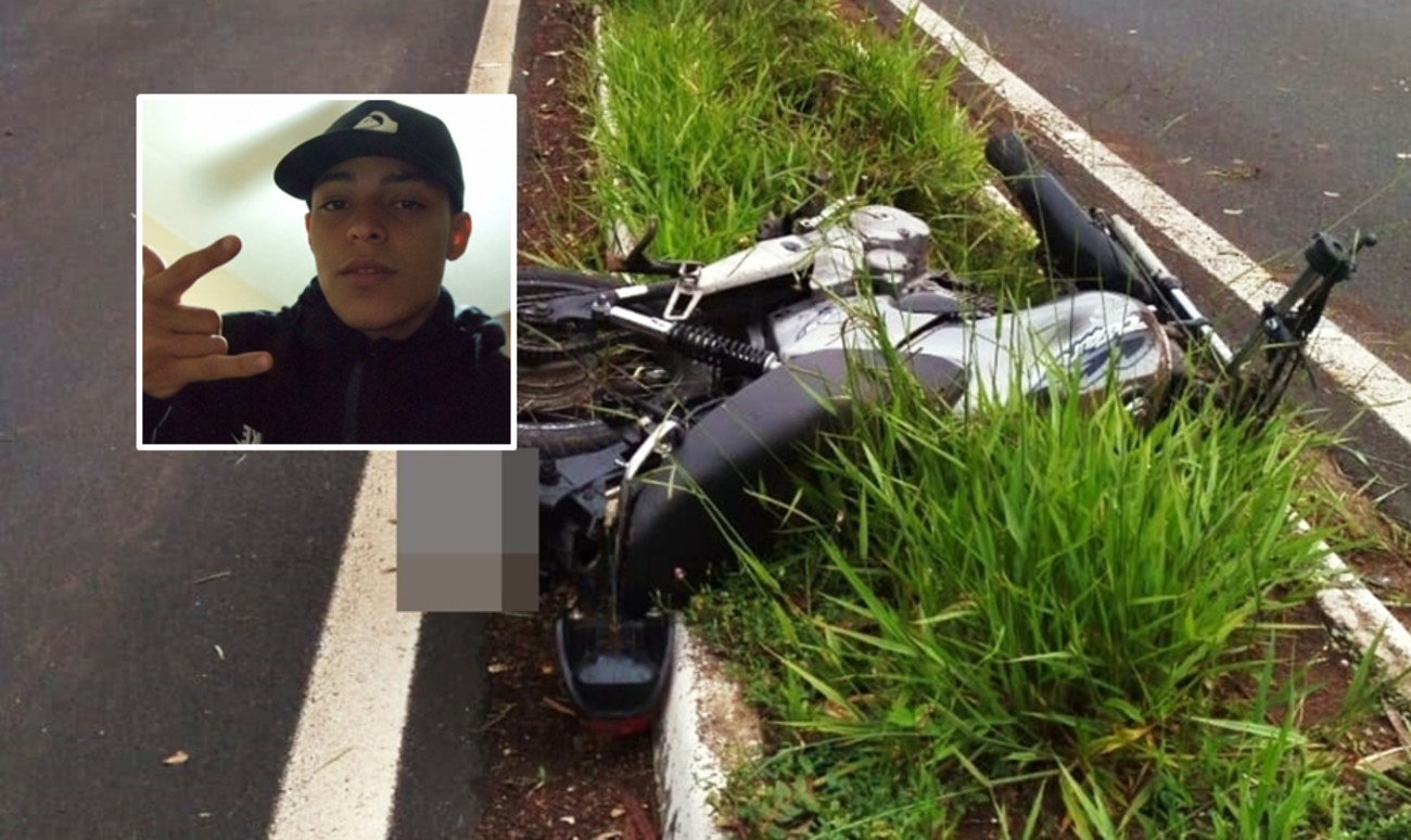 Identificado jovem de 20 anos que morreu em grave acidente com poste no interior de SP