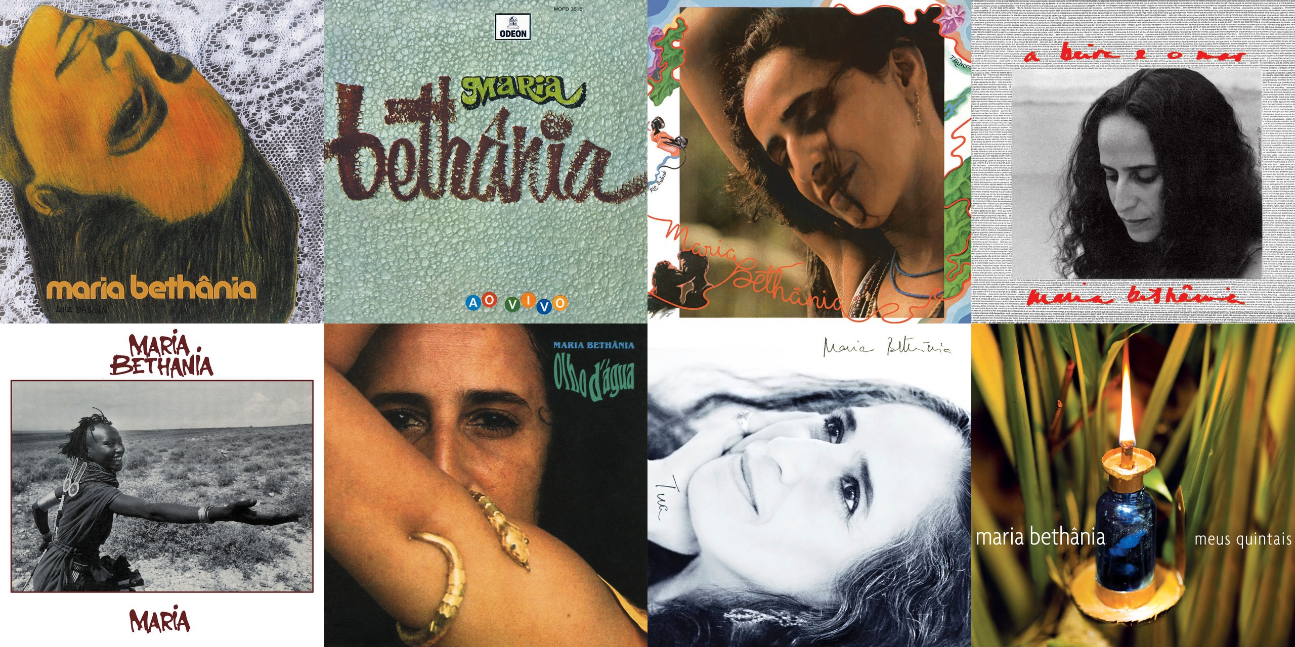 Nos 80 anos de Maria Bethânia, conheça oito álbuns menos ouvidos (mas nem por isso menos relevantes) da cantora