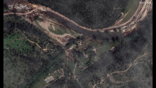 Enchentes no Texas: imagens de satélite mostram antes e depois; VÍDEO