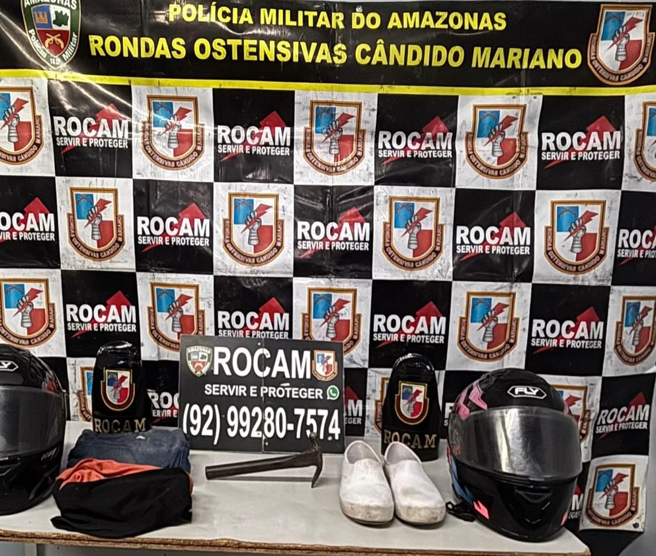 Homem é preso suspeito de atacar adolescente com martelo após tentativa de roubo em Manaus