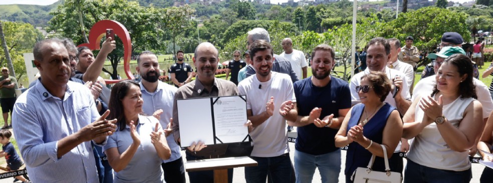 Ipatinga vira capital provisória de Minas Gerais e concentra anúncios para o Vale do Aço — Foto: Cristiano Machado / Imprensa MG