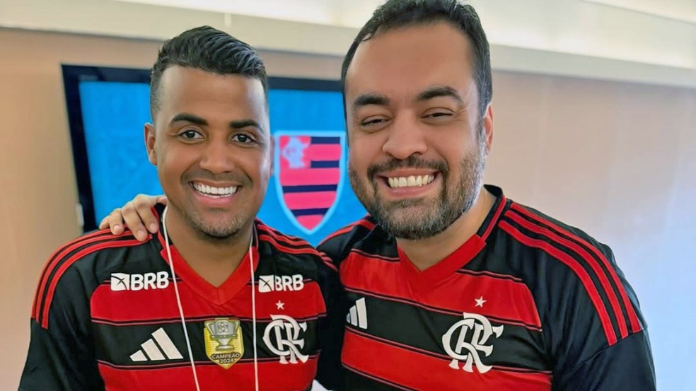 TH Joias e Cláudio Castro — Foto: Reprodução