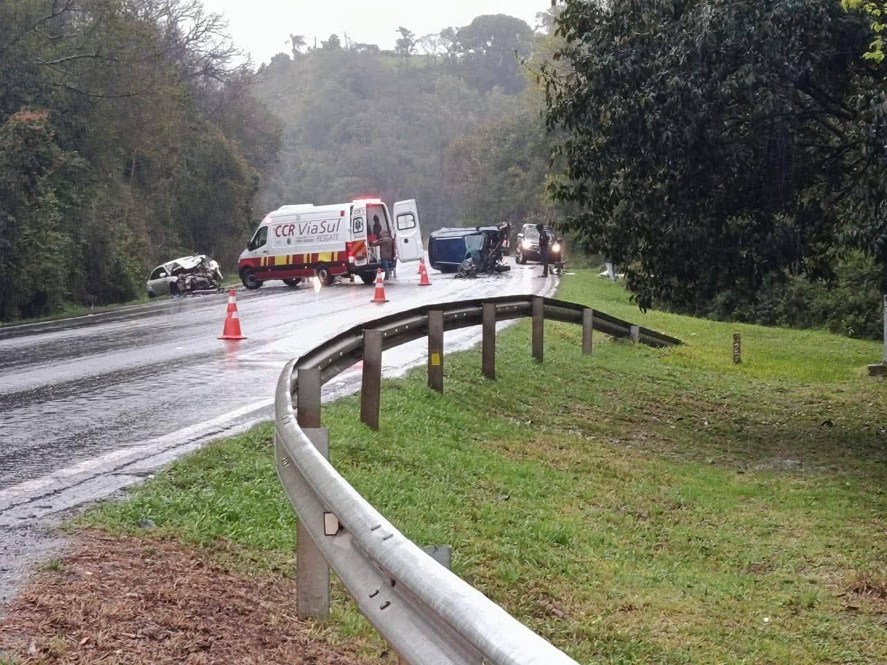 Três pessoas morrem em acidente na BR-386, em São José do Herval