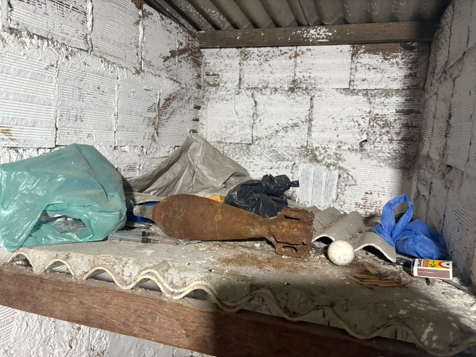 Bomba que pode ter sido da 1ª ou 2ª Guerra Mundial é achada em sítio na Grande João Pessoa