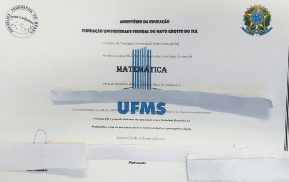 Expedição mais rápida de diplomas na UFMS – UFMS
